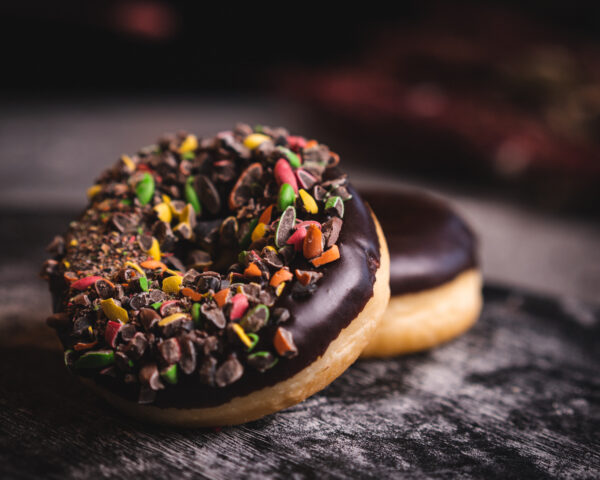 Donut med topping