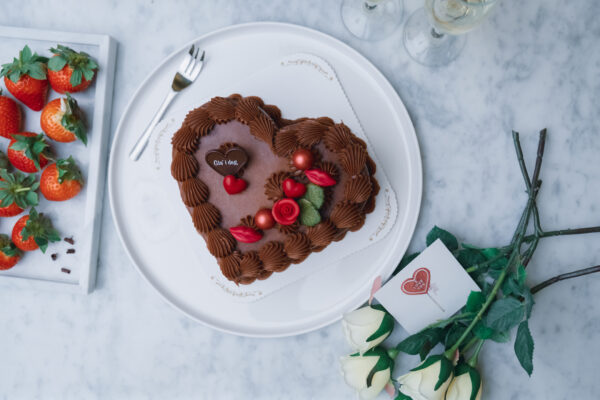 Hjertekake sjokolade Morsdag Valentin