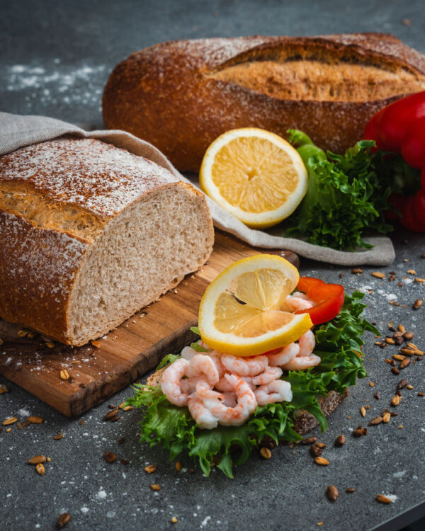 Vikingsandwich reke